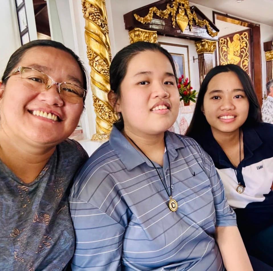 Birthday surprise with a personal prayer song for family